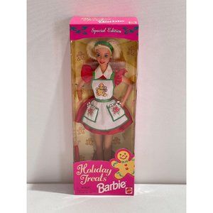 New Barbie Holiday Treats 1997 Christmas Gingerbread Special Edition 17236 B5